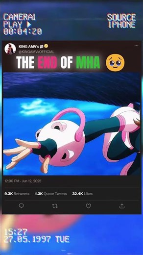 THE END OF MHA 🥹 | #myheroacademia #edit #mha #amv #anime