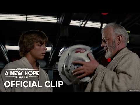 Luke Skywalker's Jedi Training with Obi-Wan Kenobi | Star Wars: A New Hope | Official Clip