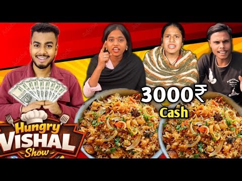 1 Kg Veg Biryani For 1 Minute Challenge | Win Price 3000₹ Cash 🤑 | Biryani Eating Challenge 🥵