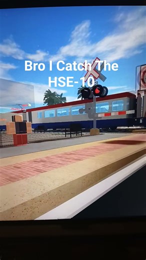 Bro I Catch The HSE-10 in Transporting of GamingRailfanner in Roblox @LysanderTrainFan
