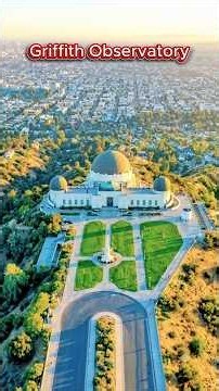 This Los Angeles observatory has views rivaling switzerland 😳🏔️