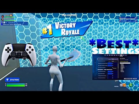 PS5 Controller 🤯 Fortnite Piece Control 2v2 🎯 Gameplay 🏆 (180FPS) + *Best* Controller Settings For🎯