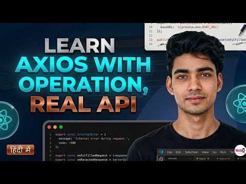 Axios in React js | Fetch Data From API Perform CRUD in React js Axios | React Axios Tutorial