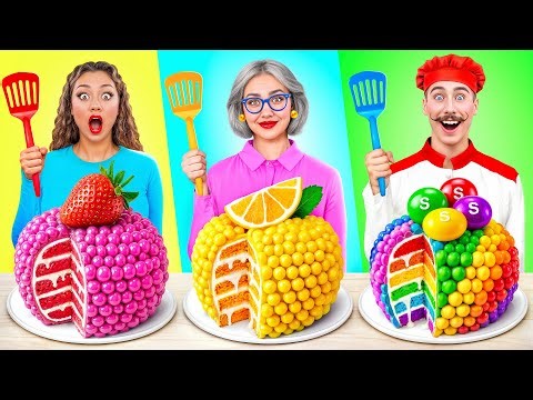 Me vs Grandma Cooking Challenge | Amazing Kitchen Tricks by Multi DO Challenge