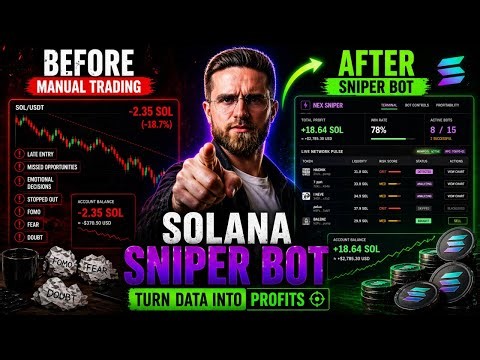 Solana Sniper Bot Tutorial 2026 — How to Snipe MemeCoins? | Live Snipe Tokens