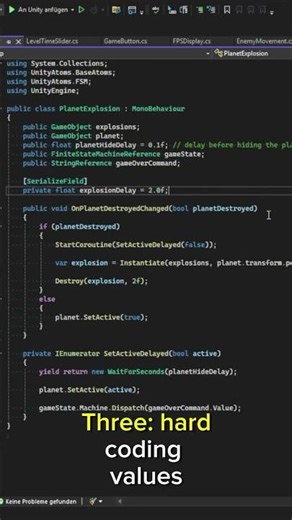 5 Common Unity Failures Every Dev Must Avoid #gamedev #tutorial #skills