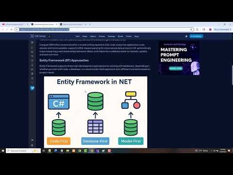 C#108-IntroToEntityFrameworkOrEF