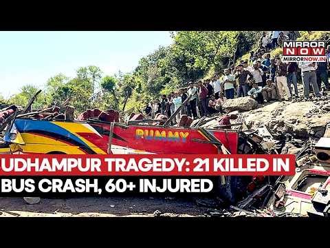 J&K Tragedy: Bus Carrying Passengers Falls Into Gorge In Udhampur, 21 Dead, 60+ Injured