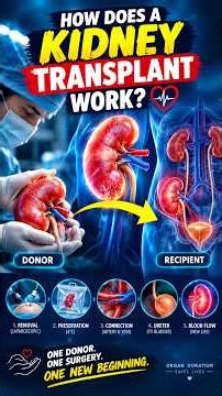 The Secret Inside: How a Kidney Transplant Really Works! 😱
