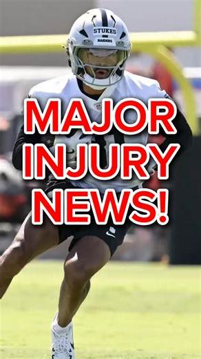 MAJOR Raiders injury news before Saints game #shorts #raiders #nfl