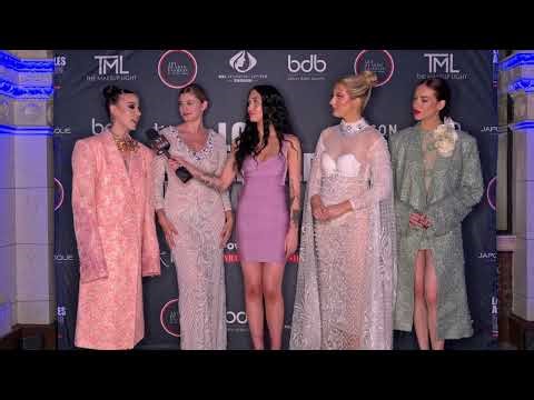 Models Anna Hailey Emma and Julia interviewed by Ava Cherlyn at Artheartsfashion LAFW