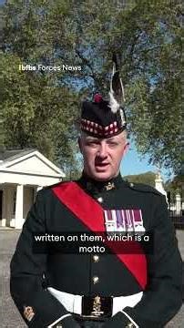 Why Royal Regiment of Scotland's ceremonial uniform is so intricate