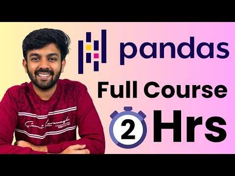 Pandas Full Course in 2 Hours | Python for AI DS - part 2 | code io - Tamil