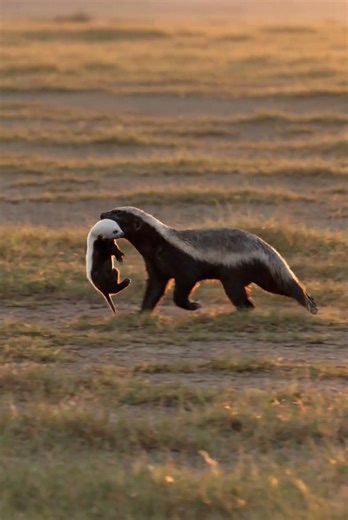 Honey Badger Cubs Stay With Mom for Over a Year