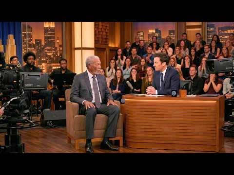 Morgan Freeman Told Fallon "I Have One Story Left" — The Room Went Dead Silent