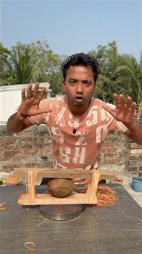 kitne rubber band￼ coconut blast kar Paayenge ?🥥 Bengali mini blog #shorts ￼