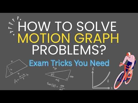 How to Solve Motion Graph Problems | Speed-Time & Distance-Time Graphs (IGCSE/O Level Physics)