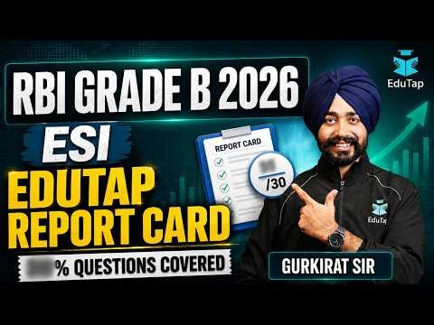RBI Grade B ESI Phase 2 Analysis 2025 | EduTap Course Performance in Actual Paper