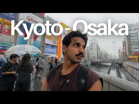 Arriving in Osaka from Kyoto! 🚄🇯🇵