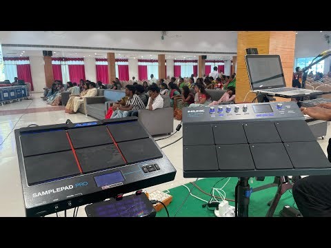 Nux-dp & alesis pad part-1 (Armoor Dec 30) live performance #nux 