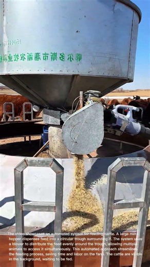 Automated Cattle Feeding System: Efficient and Modern Farming