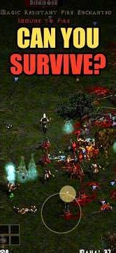 Diablo 2 as a Survivors Game?! 🔥🔥 #Shorts