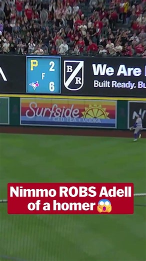 Now Jo Adell knows what it feels like to have a homer robbed 😅