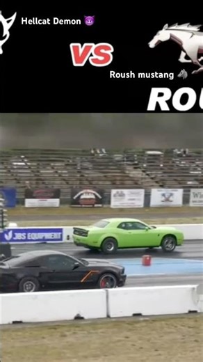 Demon 170 vs Roush Mustang – Insane Race! 🔥🏁