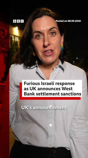 The UK has announced sanctions on illegal Israeli settlements in the occupied West Bank, accusing Israel's government of turning a blind eye to the