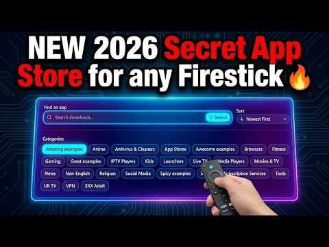 SECRET Fire TV Code: Unlock Every App FAST! ⚡