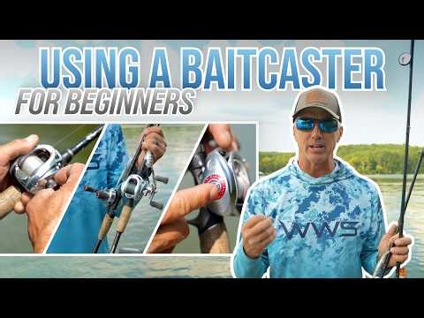 How To Use A Baitcaster For Beginners | Edwin Evers