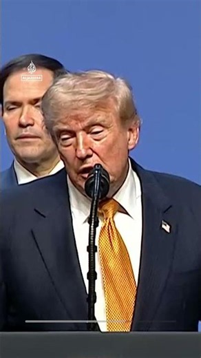 Trump says he ‘may be gone’ as he declares himself Iran’s No. 1 target | AJ #shorts