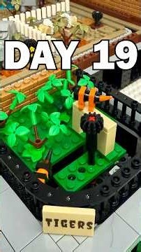 Building a Mini Working LEGO ZOO Day 19
