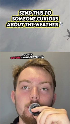 The difference of wind shear #meteorologist #tornado #weather #hurricanes #hurricaneseason
