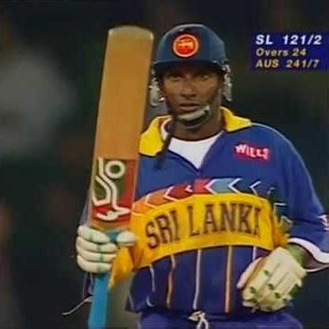 When Aravinda de Silva Showed His Class In The Final Of The World Cup And Scored Century - Analysis