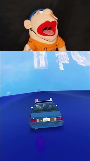 Jeffy Jumps POLICE CARS Across ENTIRE MAP