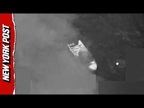Southern Spear Task Force Destroys Narco-Linked Vessel