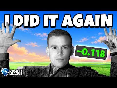How I BARELY beat a Rocket League World Record... again