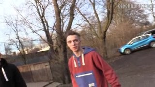 Czech Hunter 293 Intense Raw Encounter in Prague Streets