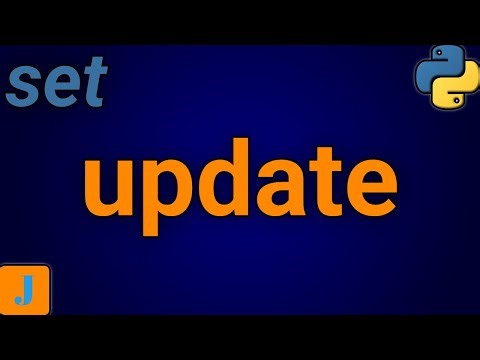 Python Set Update