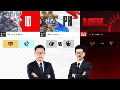 🔴[Official-Resteam] MSL (S3)/ MPL ID/PH/MY (W8D3) [PART-8] 🇲🇲LIVE🔴