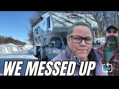 Breaking In a Truck Camper in 17° Alaska Weather | Nothing Went Right
