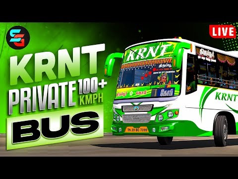 🔴LIVE KRNT PRIVATE BUS DRIVING - ETS 2 IN LOGITECH G29 | Sprinter Gaming