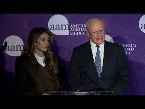 Amb. Bill Burns, Amb. James Jeffrey & Morgan Ortagus Present the AAM Award to the Diplomat Series
