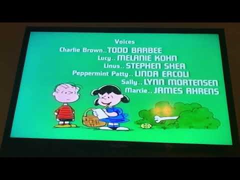 y2matego com Closing to Its the Easter Beagle Charlie Brown 1994 VHS 1998 Reprint Easter 2020 Spec