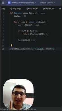 Day 92 – Two Sum in Python 🔥 | Most Asked Interview Question