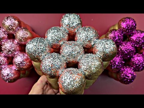 Cracking light plasticine | ASMR video