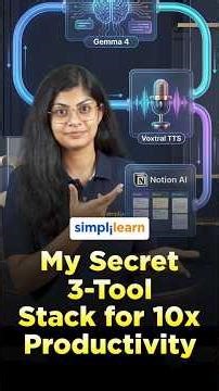 Top 3 AI Tools For Boosting Your Productivity In 2026 | AI Tools For Coding | #Shorts | #Simplilearn