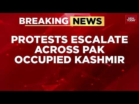 Breaking News: PoK Protests Escalate Amid Pakistan Army Crackdown And Essential Food Blockade