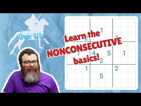 No 6-9 given! | Solving a Nonconsecutive Sudoku: "No Touch" by LogicWiz